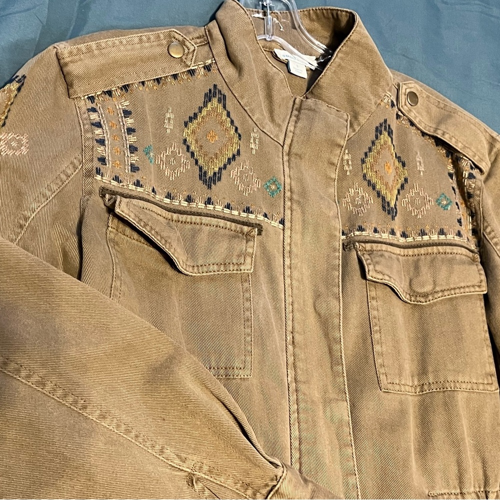 Sundance Cotton Jacket with Embroidery